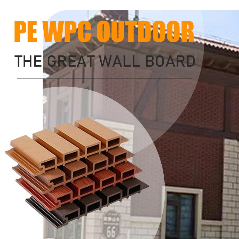 Wholesale Eco-Friendly waterproof wpc fence wall panel outdoor wpc garden wall panel wpc board