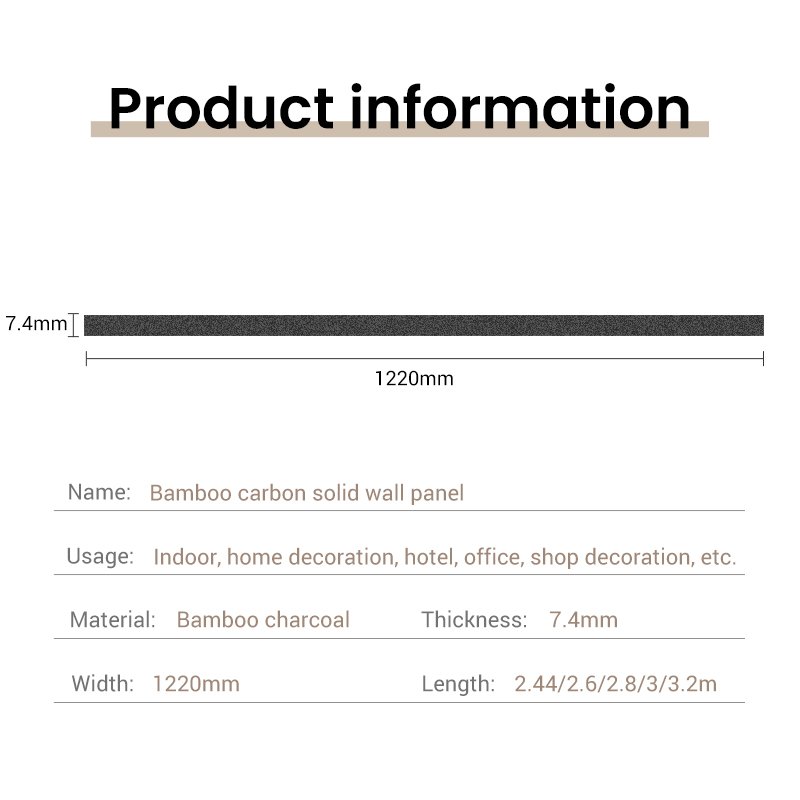 Easy Installation Flat Panel Interior Decorative Solid Carbon Crystal Other Board