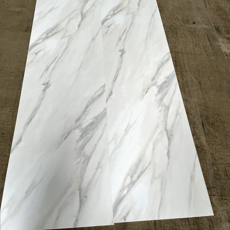 Waterproof SPC Wall Panel UV Marble Sheet for Bathroom Integrated Interior Decorative Cladding