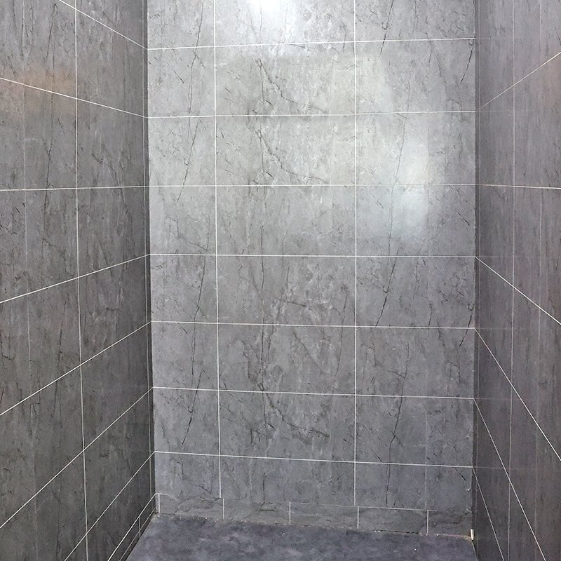 Waterproof SPC Wall Panel UV Marble Sheet for Bathroom Integrated Interior Decorative Cladding