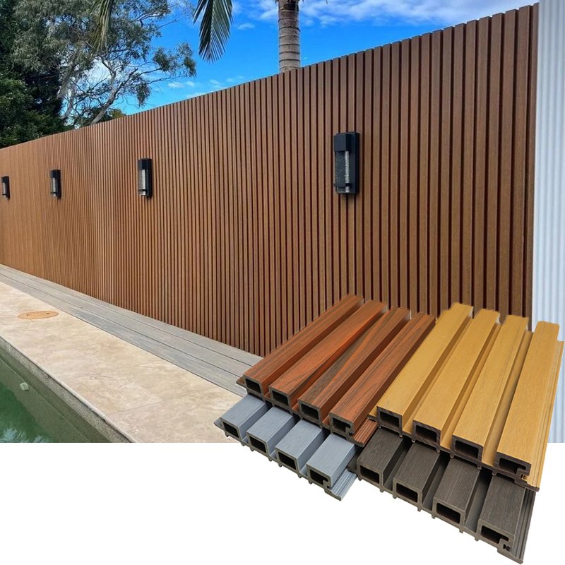 Exterior Wall Panel WPC Outdoor Wood Cover Outside Wall Panels Board Decorative WPC Outdoor Wall