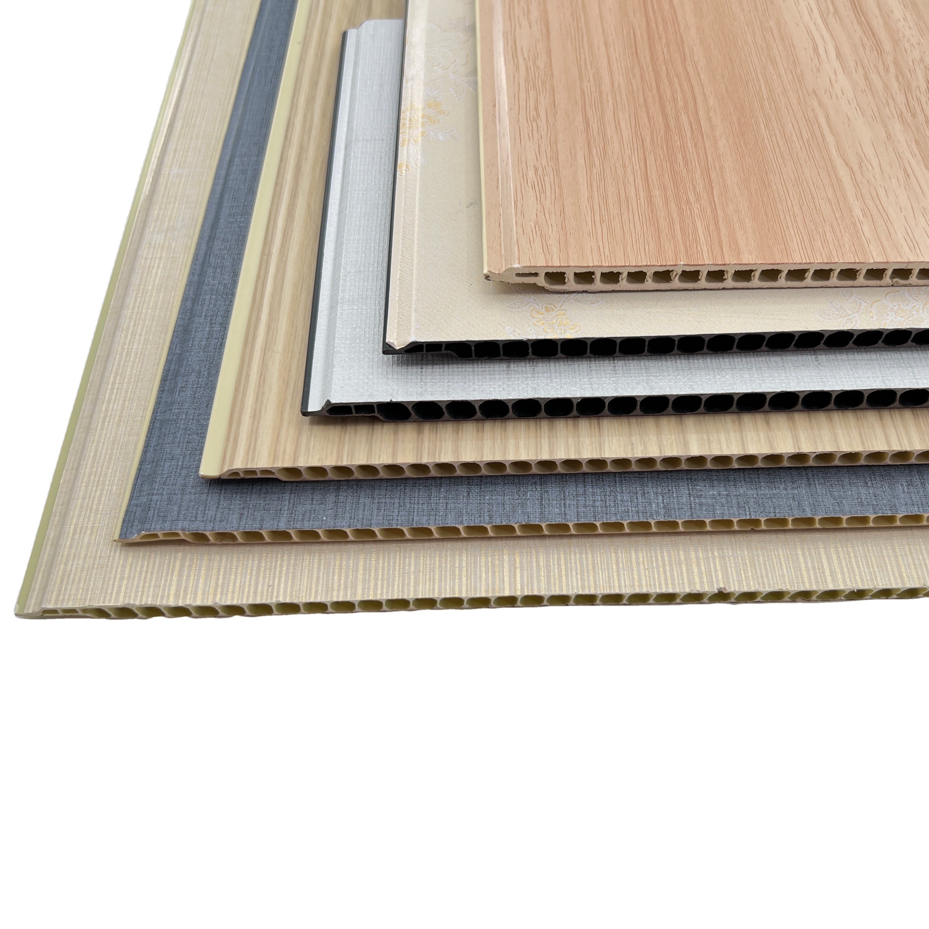 Decorative WPC Integrated Wallboard Other Boards Easy Quick Installation Bamboo Fiber Modern Villas Luxury Villa Wall Panels