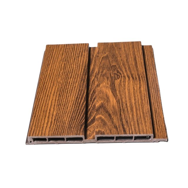 Fluted wall panel wood plastic composite other boards deformation-free flutted pvc panel