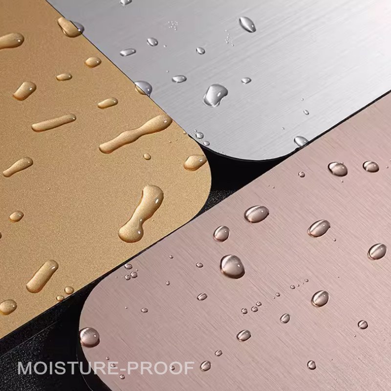 Hot Sale Modern Design Decorative Bamboo Charcoal Board Wood Metal Wall Wood Veneer