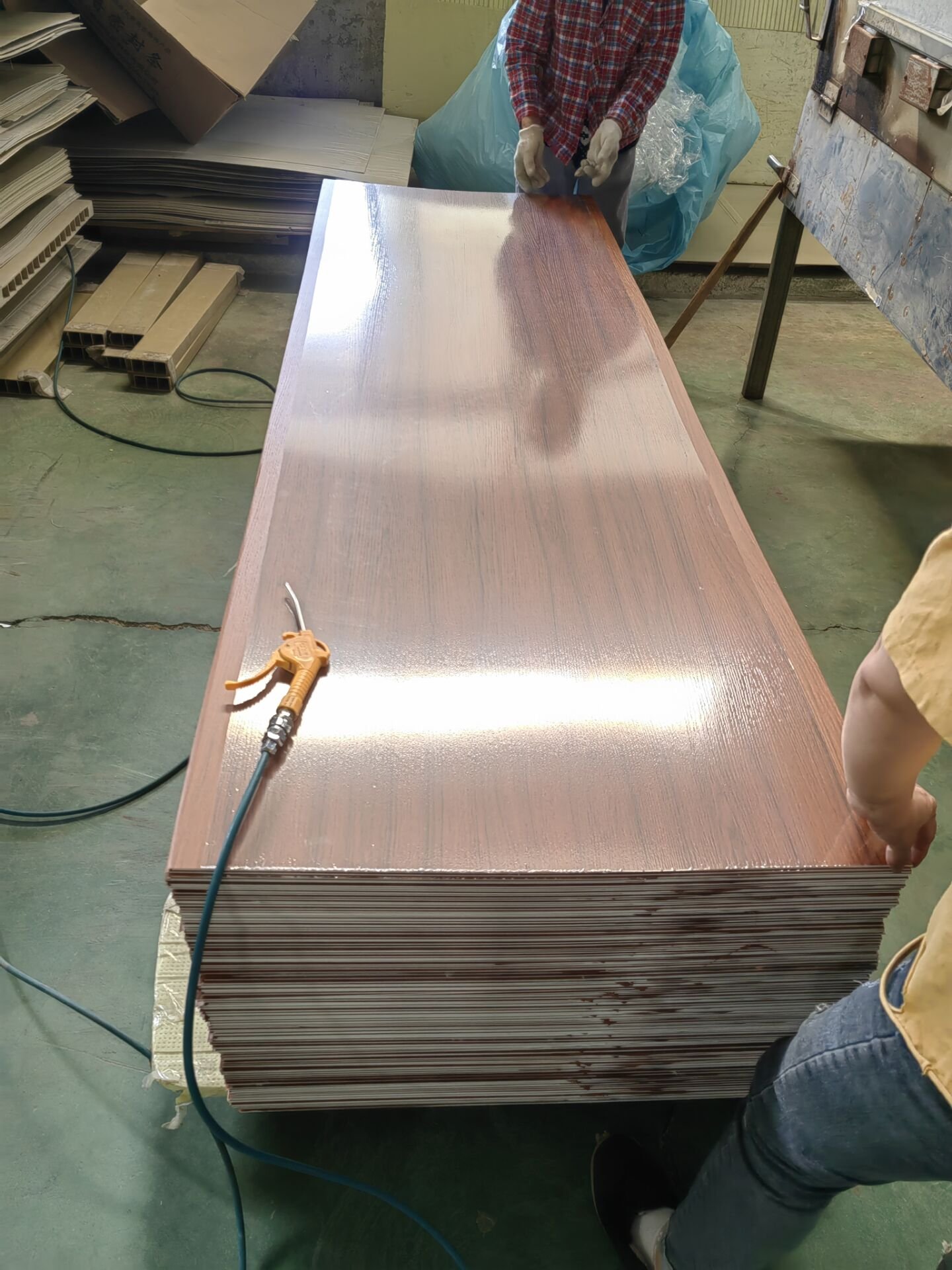 thin board, pvc decorative boards with water proof and insulation for buildings
