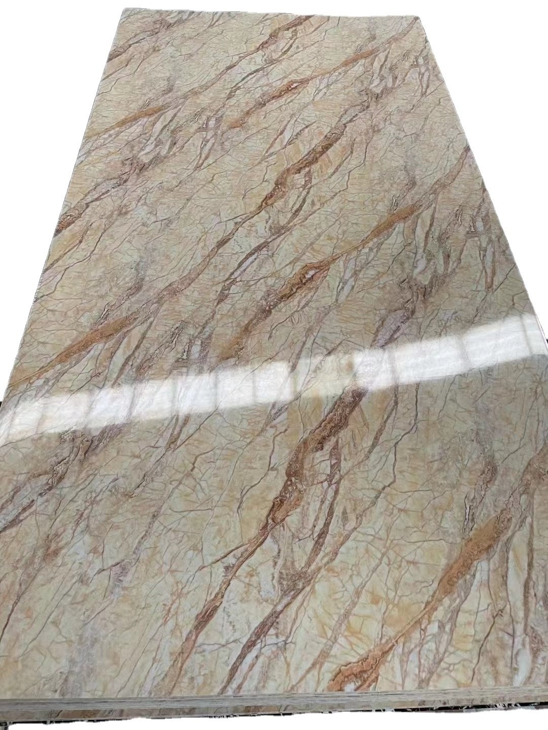 1220*2440 PVC Marble Alternative Board Wall Sheet