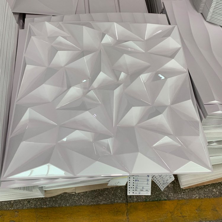 Cheaper PVC 3d wall decor panels 3d board decorative material 3d wall panel for home decoration