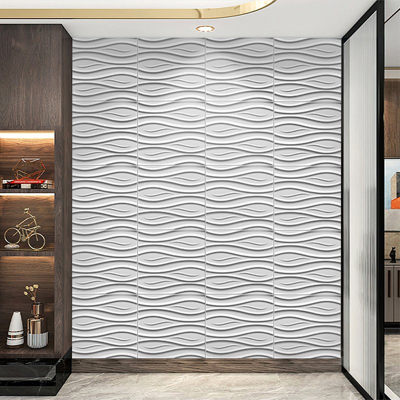 Hot Selling Products House Interior Design 3D Wall Stickers Papier peint pvc Wallpaper 3d Wall Panel Decoration
