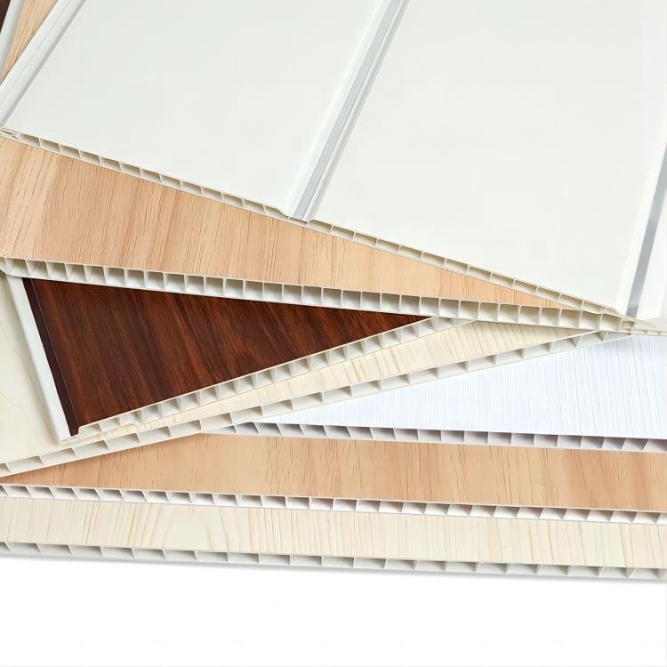 Interior Modern Board Decoration Bamboo Fiber Wallboard Ceiling Panels PVC Wall Panel for China