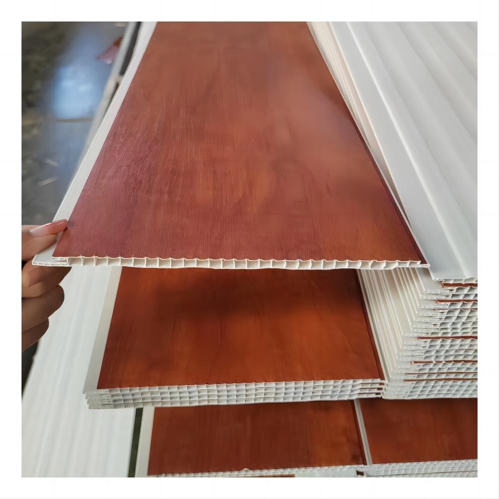 Interior Modern Board Decoration Bamboo Fiber Wallboard Ceiling Panels PVC Wall Panel for China