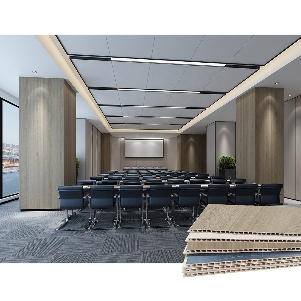 Fireproof wpc moisture proof wall board public Insoul IRD series office wall panel