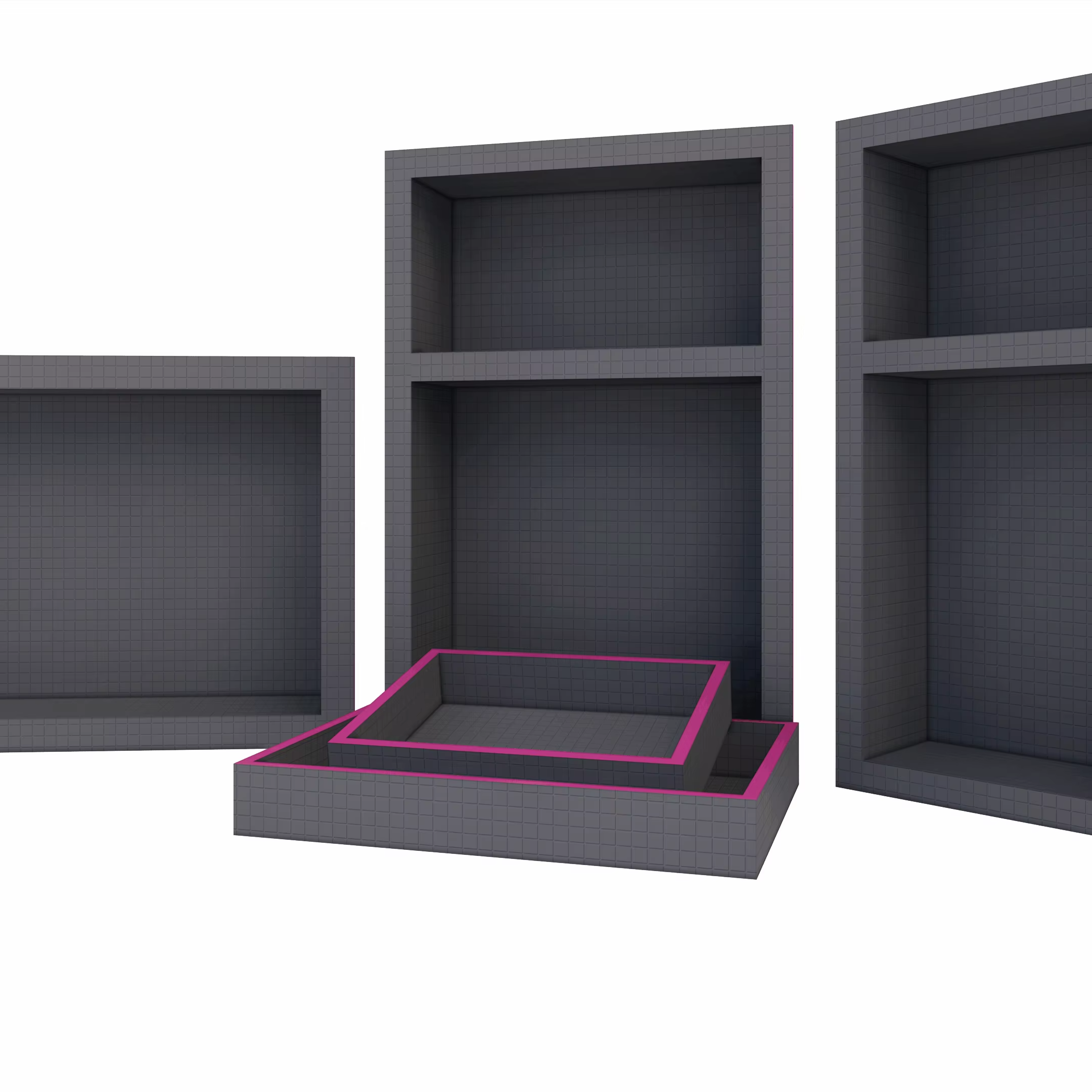 Decoration materials Multi-functional waterproof backing board composite extruded board