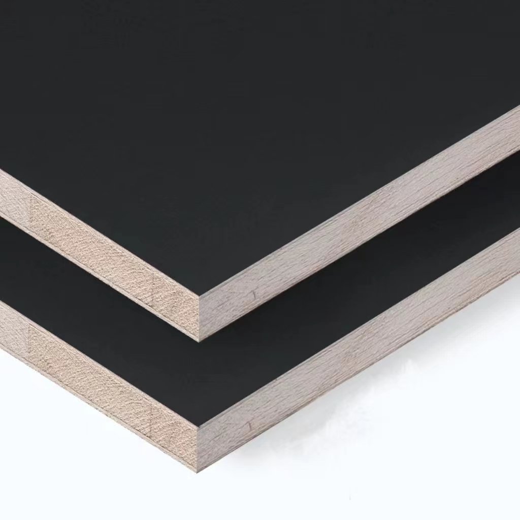 Wholesale 16mm white & dark brown melamine board waterproof melamine board for bathroom