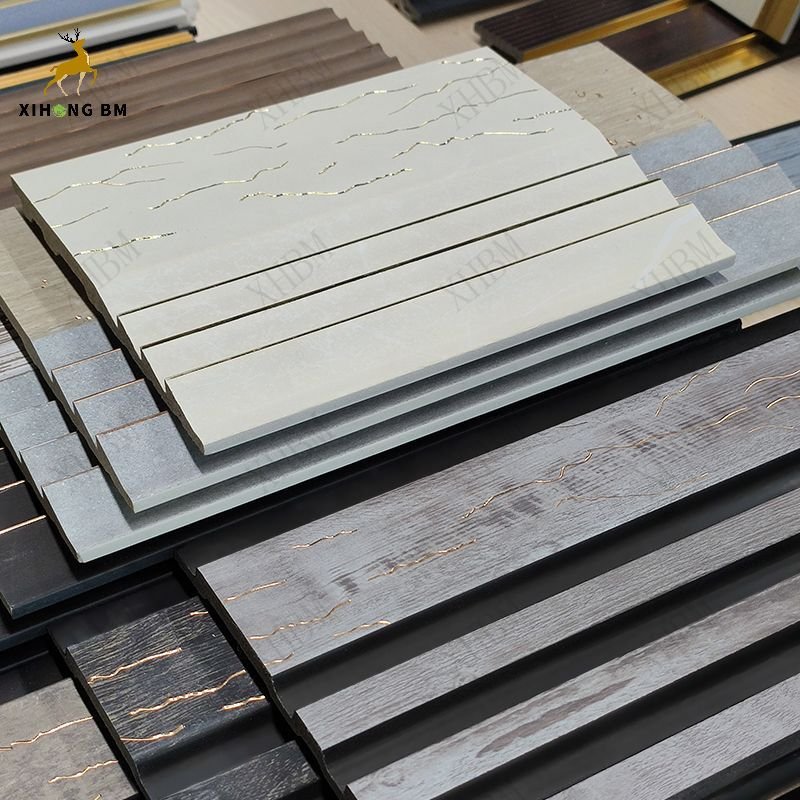 JSXH Factory Price Home Decoration Material Light Weight Waterproof 3d Wall Panel Ps Wall Cladding Panel 3d Ps Wall Panel Sample