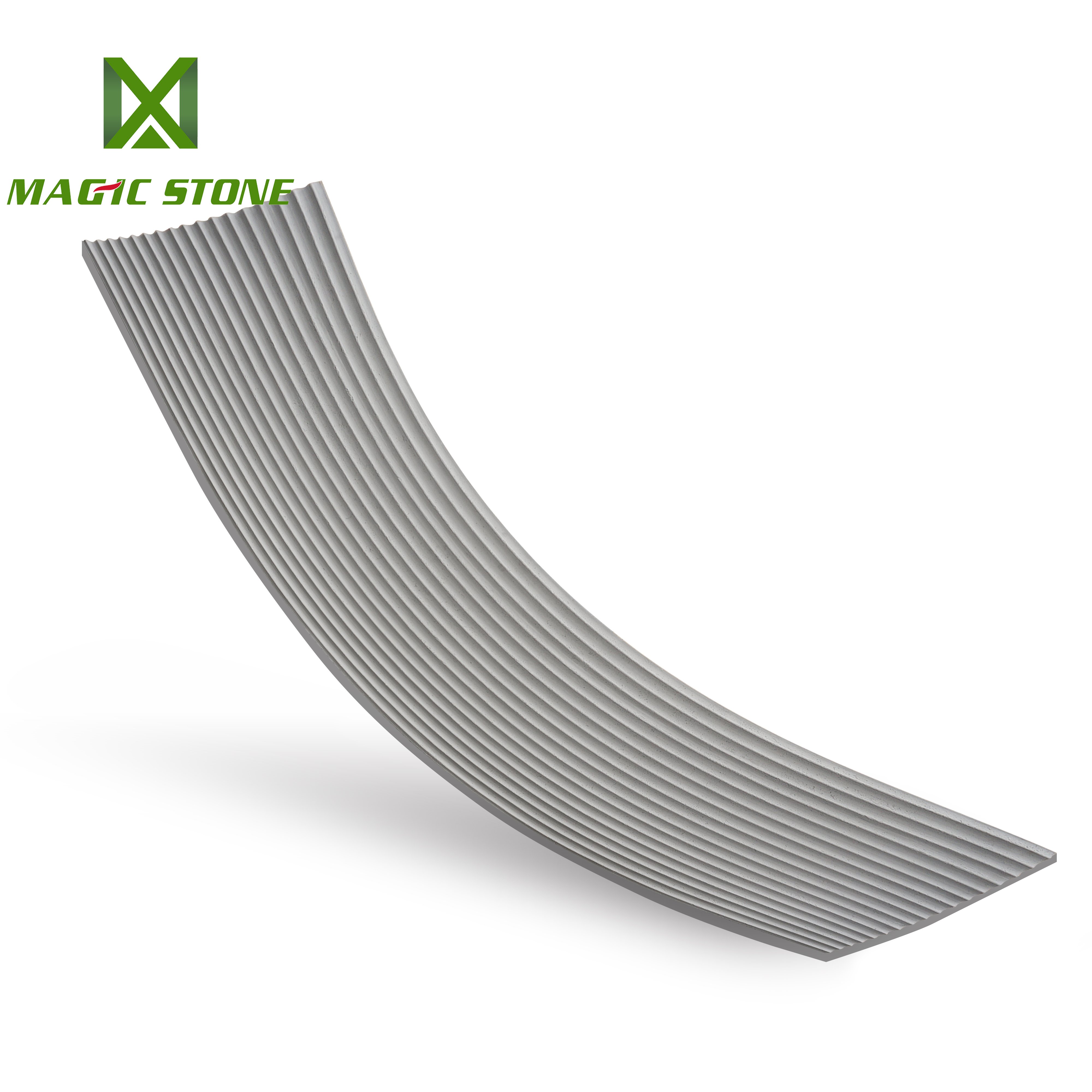 3D Soft Stone Flexible Water Ripple Wall Panel Flexible Clay Wall Cladding Flexible Stone 600*2780mm Big Slab