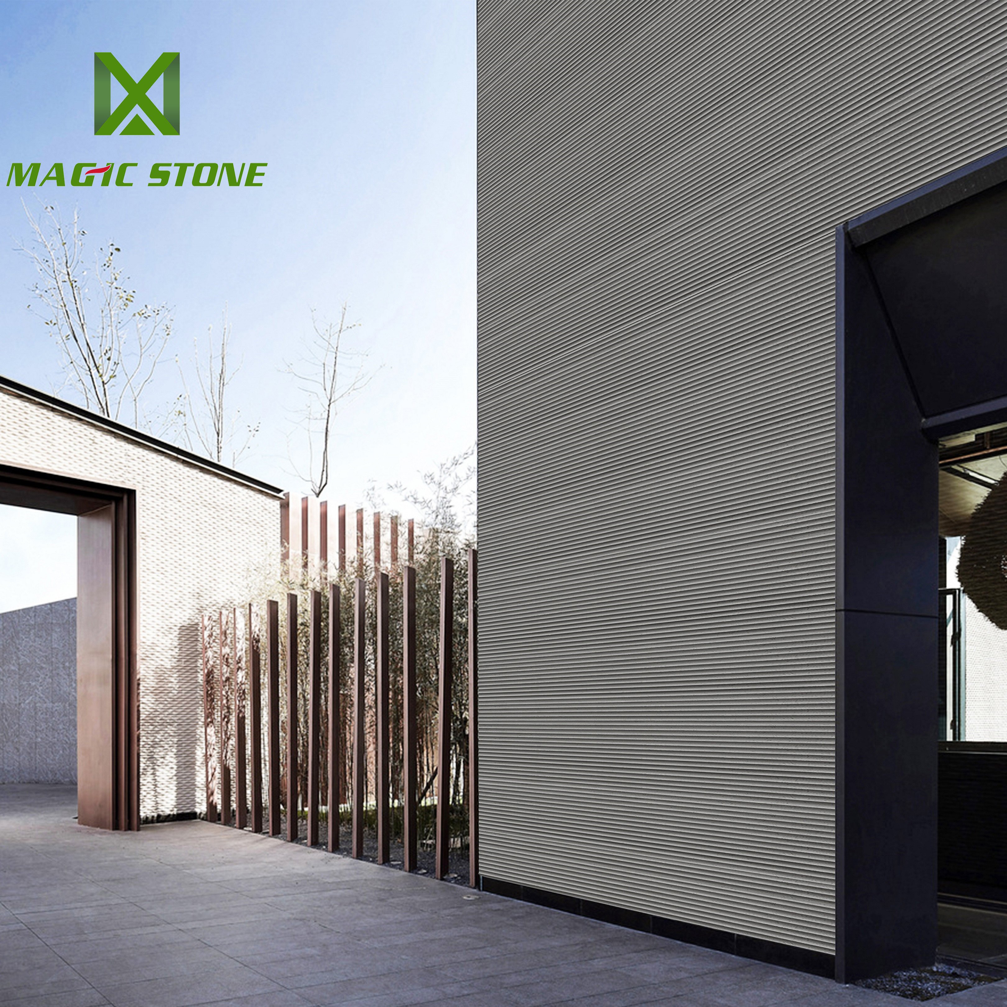 3D Soft Stone Flexible Water Ripple Wall Panel Flexible Clay Wall Cladding Flexible Stone 600*2780mm Big Slab