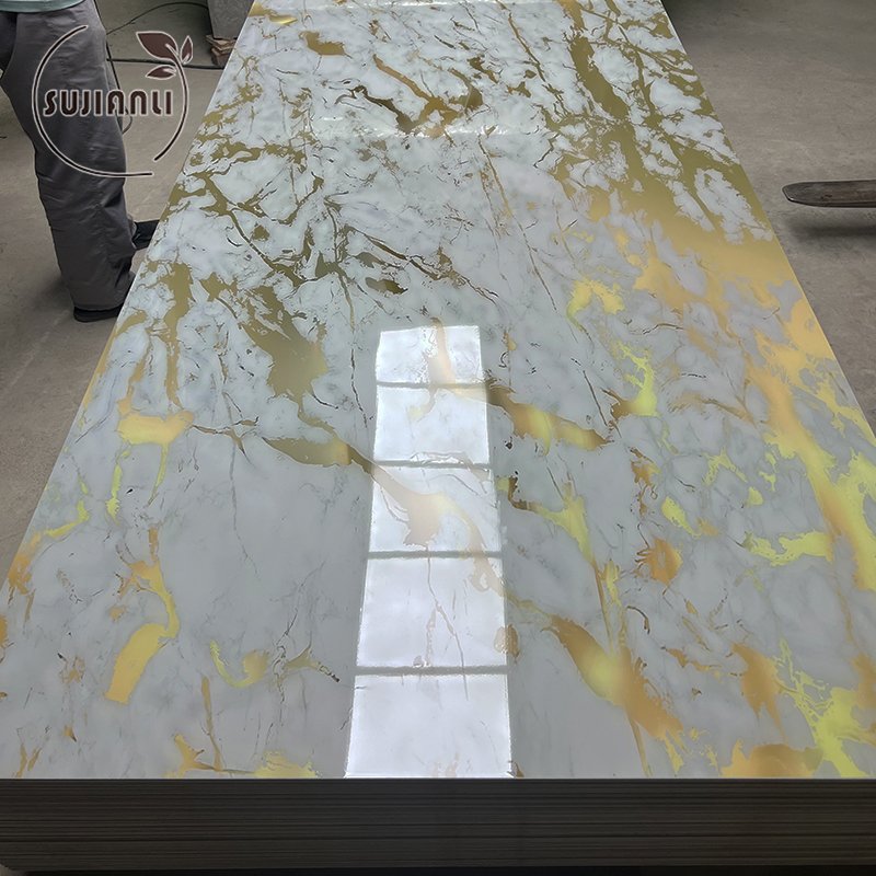 Good Price Uv Coated Marble Sheet High Gloss Uv Board manufacturers in china