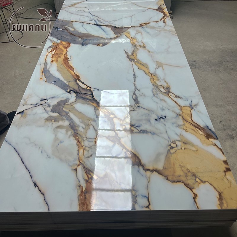 Good Price Uv Coated Marble Sheet High Gloss Uv Board manufacturers in china