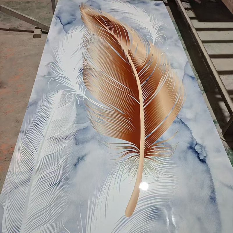 Fireproof ceiling PVC panel 1200*800 3D UV board wall panel interior decoration wall cladding wallboard designs marble panel