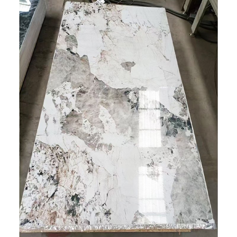 Fireproof ceiling PVC panel 1200*800 3D UV board wall panel interior decoration wall cladding wallboard designs marble panel
