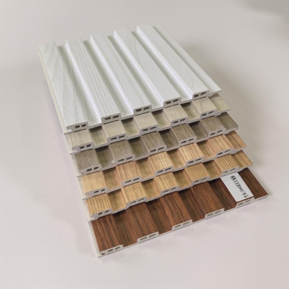 China Supplier Bamboo and wood fiber wpc 159x9mm double hole Great Wall board single-sided corrugated board