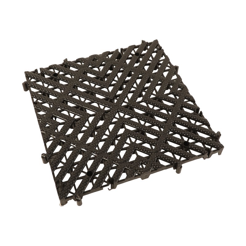 30mm diamond patterned grille plate car wash room drainage floor mat without digging groove