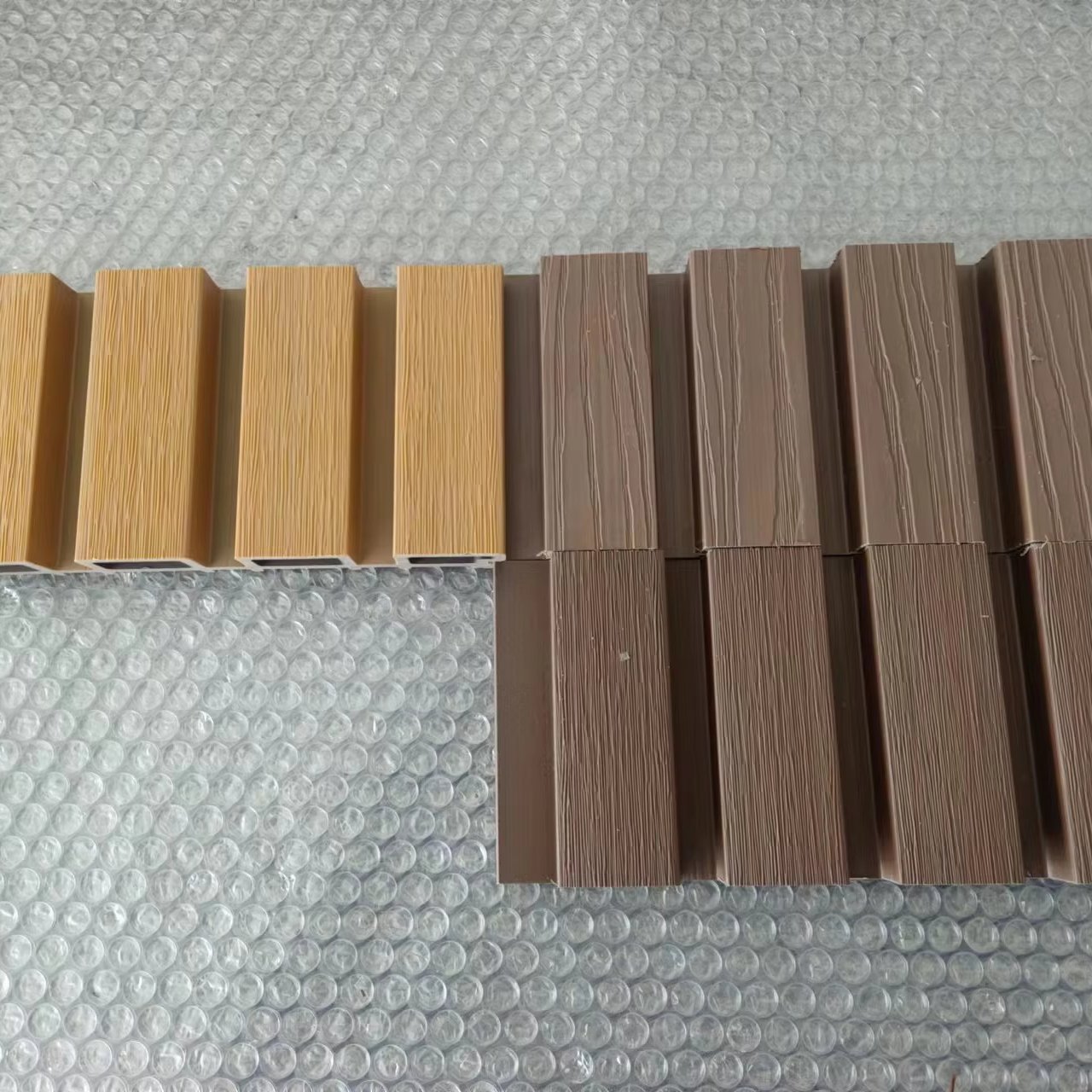 Eco-friendly PE WPC exterior 2 generation waterproof composite anti-uv outside building Wood Plastic Wpc Wall cladding board
