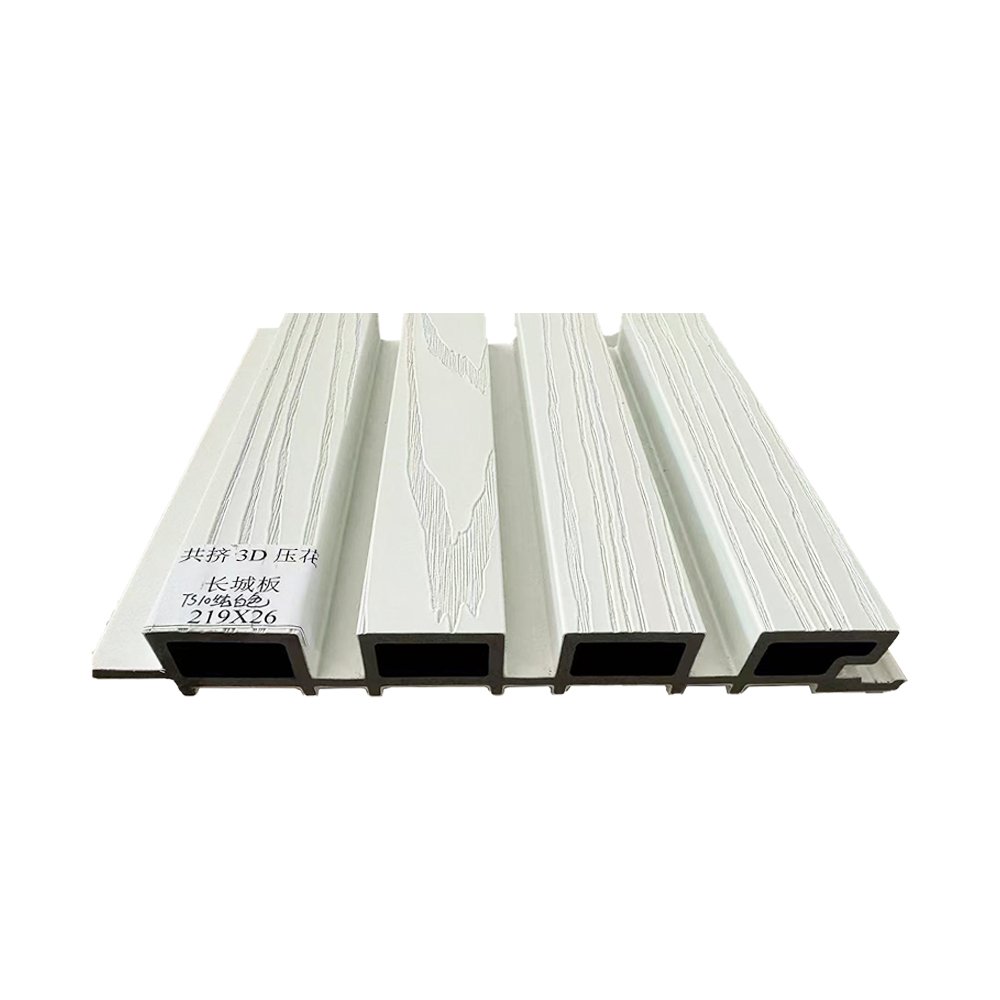 Wholesale Eco-Friendly Interior Wpc Exterior Wall Panel Outdoor Decking Clad Exterior Fencing Panel Slat Wall Exterior
