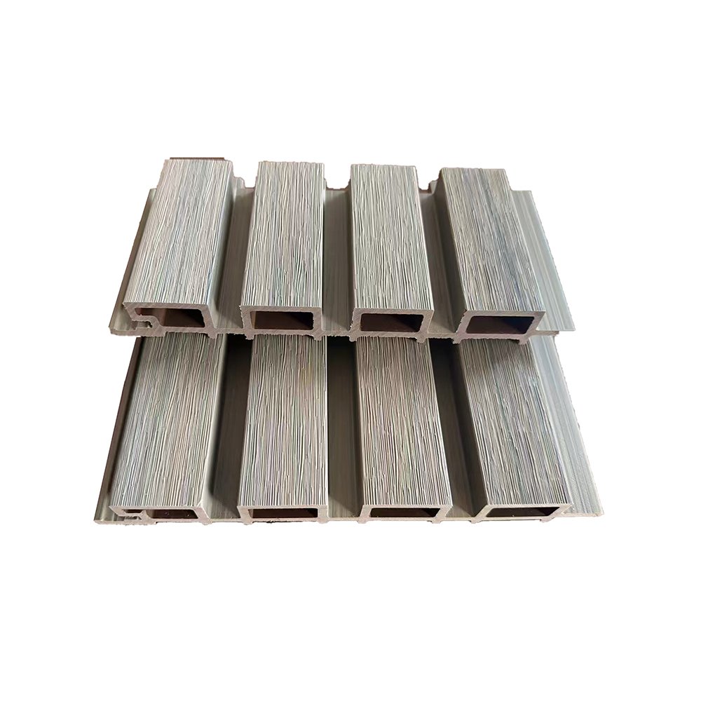 Wholesale Eco-Friendly Interior Wpc Exterior Wall Panel Outdoor Decking Clad Exterior Fencing Panel Slat Wall Exterior
