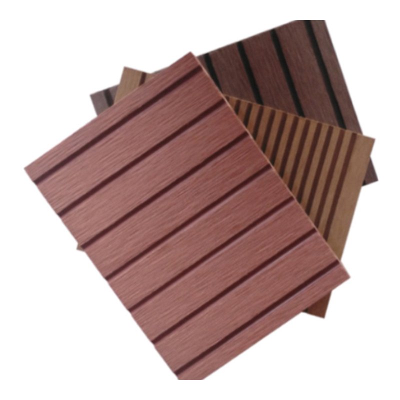 Wpc Decking Hollow Terrace Board No Painting PVC Vinyl Flooring Outdoor