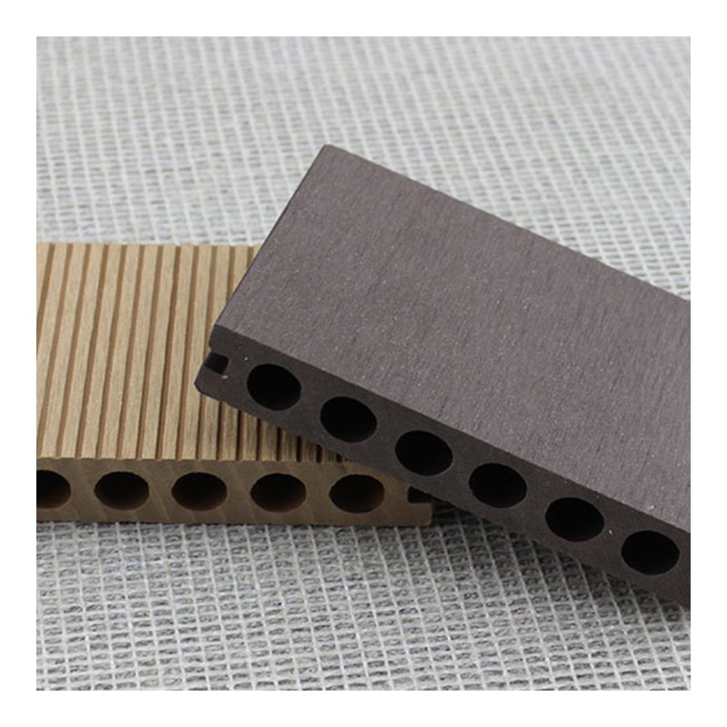 Wpc Decking Hollow Terrace Board No Painting PVC Vinyl Flooring Outdoor