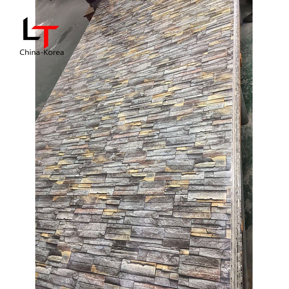 LT Cheap Price Interior Wall Panel UV Marble Sheet PVC Marble Sheet For TV Panels flexible coating plates modern board