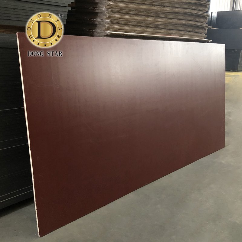 1220x2440mm 9mm 12mm Black Film Faced Plywood Marine Construction Formwork Phenolic Board