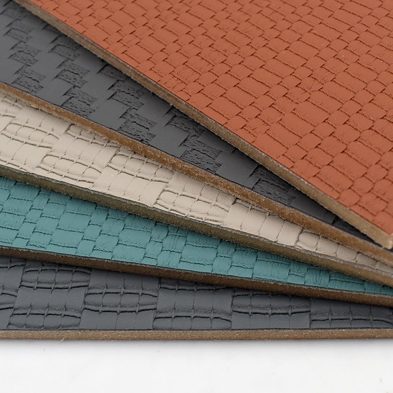 Modern WPC Leather Wall Panels for Home Use Waterproof Soundproof Fireproof Striped Bamboo Charcoal Fiber Durable Solid Panels