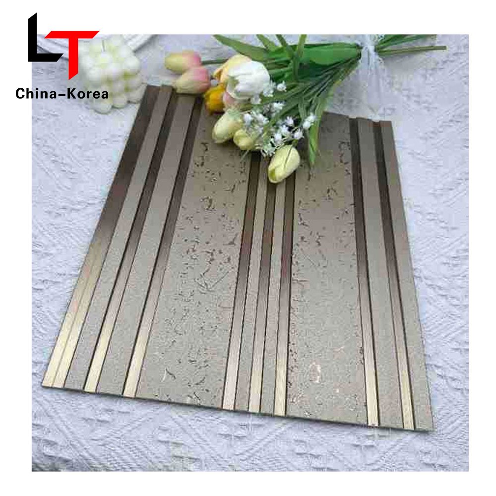 LT Factory Direct Vinyl 3D PS WPC fluted wall panels Wooden Cladding back Board Co-extrusion foam Wood Plastic Composite Slatted