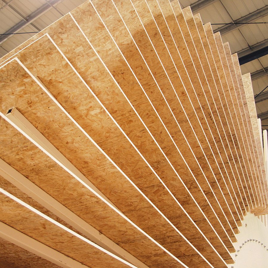 Good Quality Environmentally Friendly Plywood Oriented Strand Board Finished Surface 4*8ft OSB Board For Cabinet Use