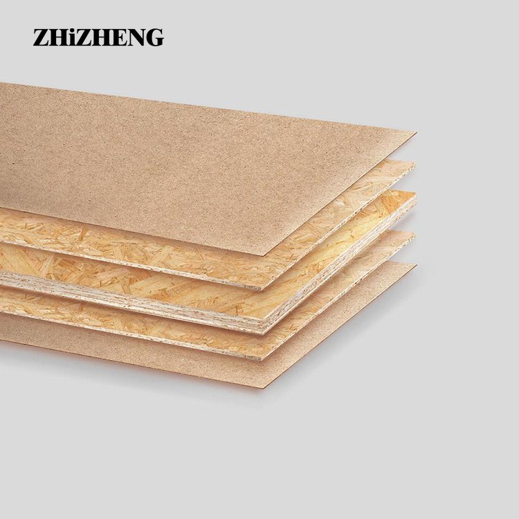 Good Quality Environmentally Friendly Plywood Oriented Strand Board Finished Surface 4*8ft OSB Board For Cabinet Use