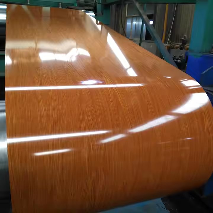 High Quality Galvalume Print Sheet Q235b Ppgi Color Coated Coil Mild Hard Cheap Prices RAL Color Red Carbon Steel Boards