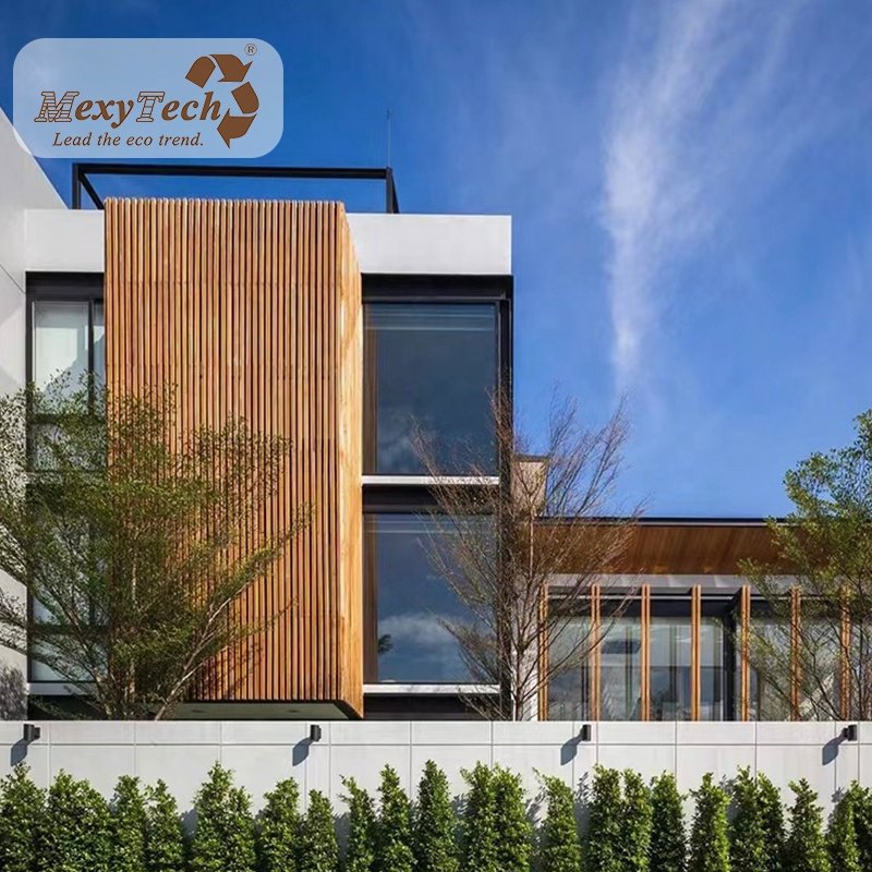 Siding board installation eco wpc products ASA screens