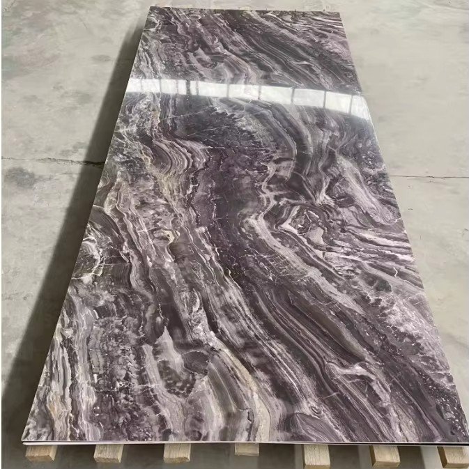 Natural Stone Modified Soil WPC Wainscot Wall Panel Board Bathroom Soundproof Insulation Akoestische Akoestica Board