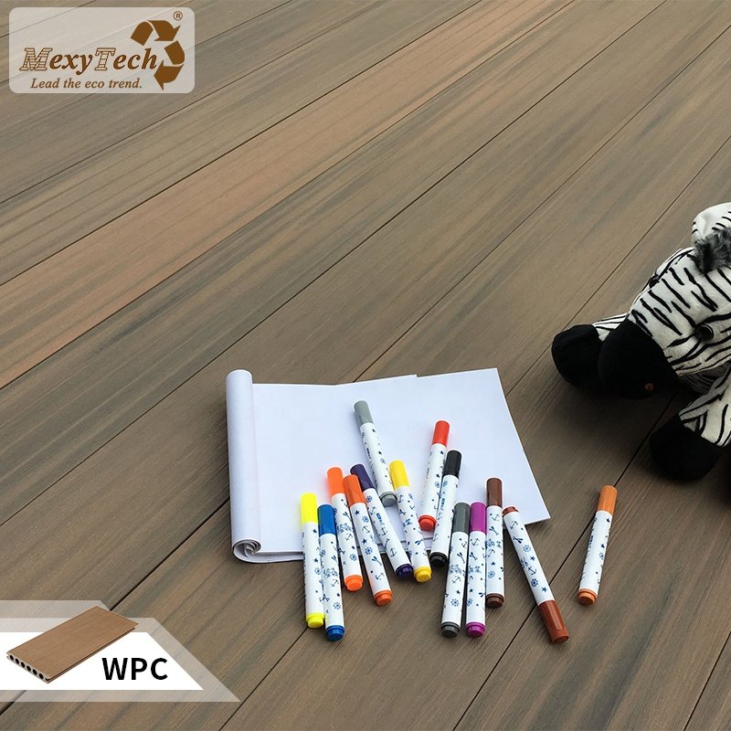 2 colors in 1 pcs decking wooden deck