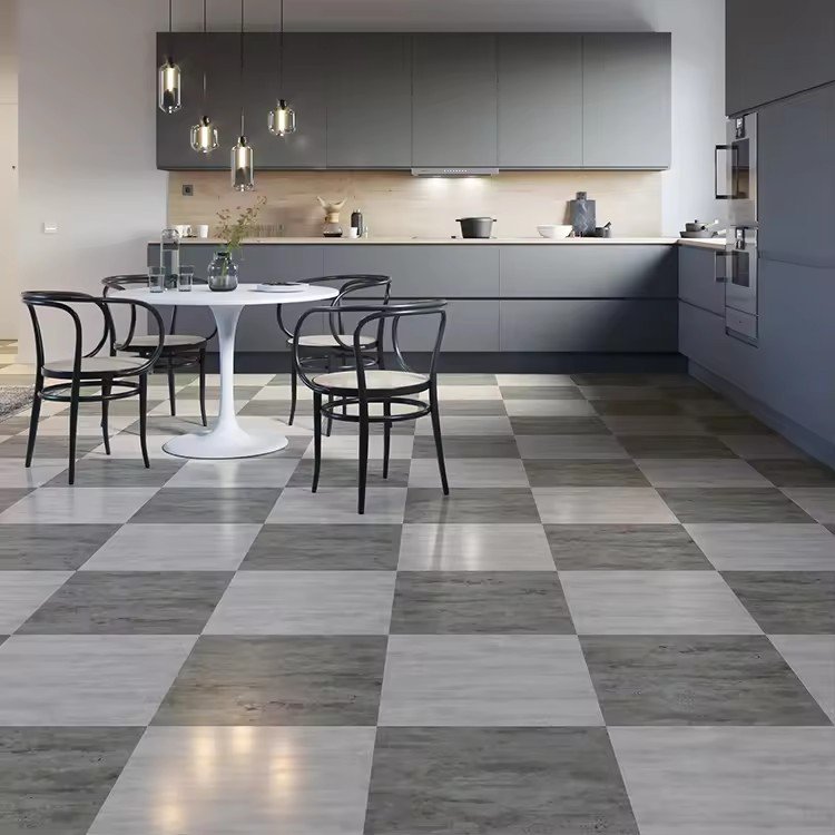 Self-adhesive PVC Flooring Seel-off Home Wear Vinyl Flooring Waterproof Plastic vinyl floor board