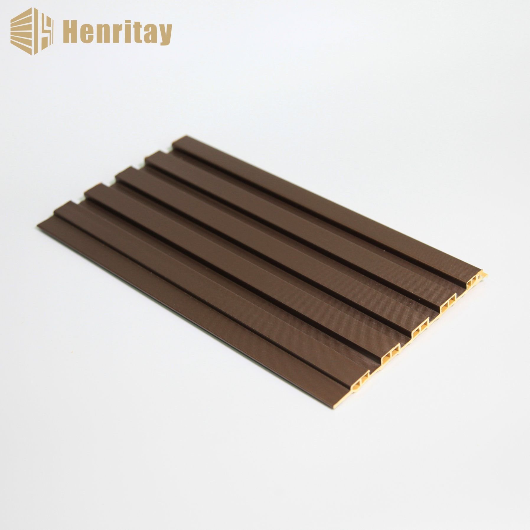 Indoor PVC Wall Panel Louvers Factory-Supplied WPC Interior Fluted Wall Board Elegant Wall Panels & Boards