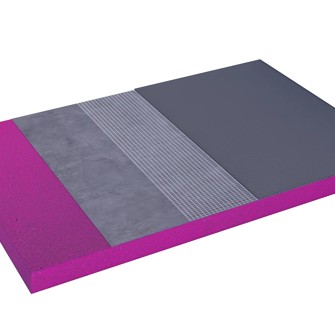Top floor mildew proof sound insulation high-density pressure waterproof backing board