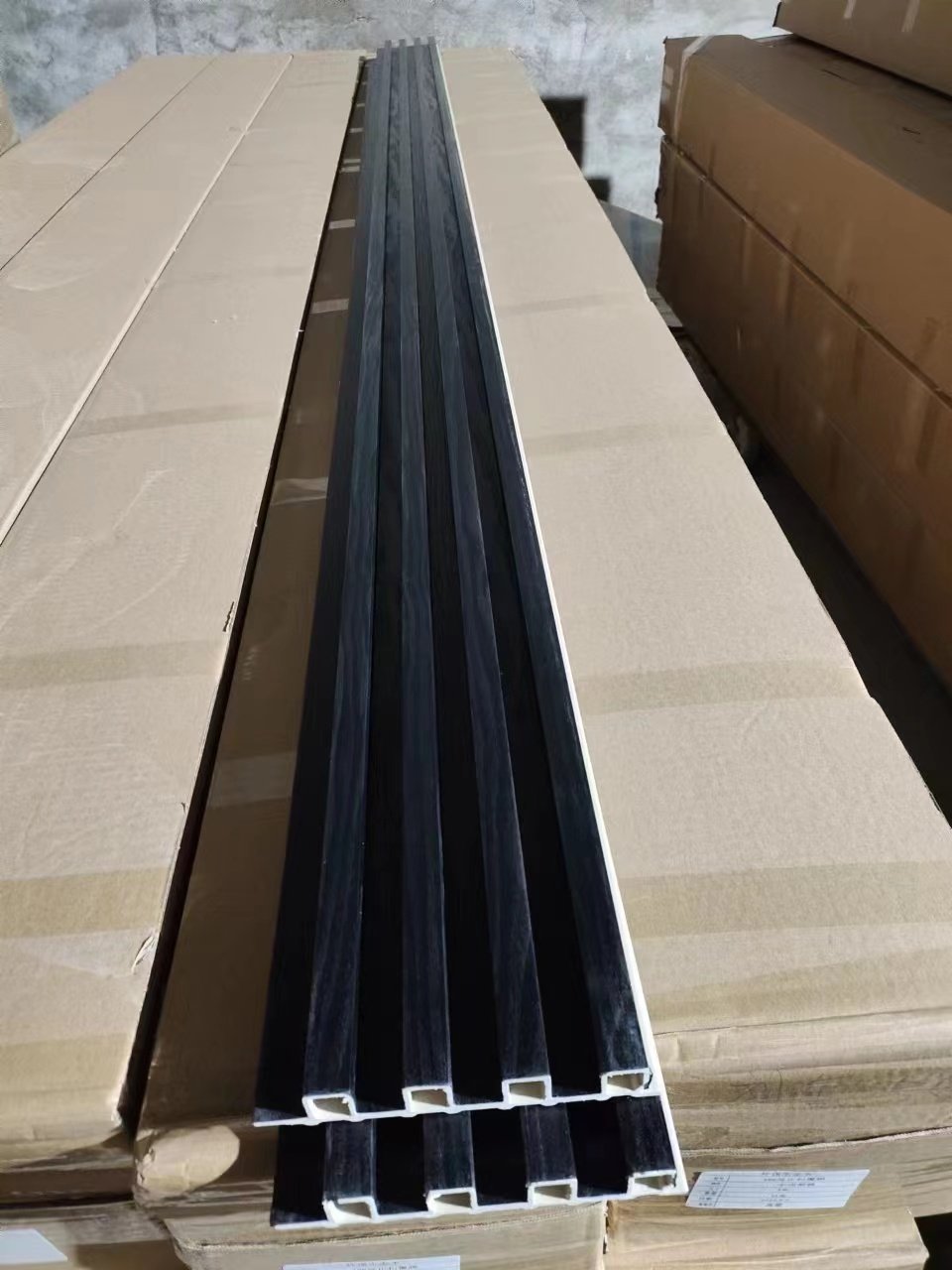 Water proof WPC panels hole sales wpc wall panel decoration hotel interior wooden fluted wpc wall board panel cladding