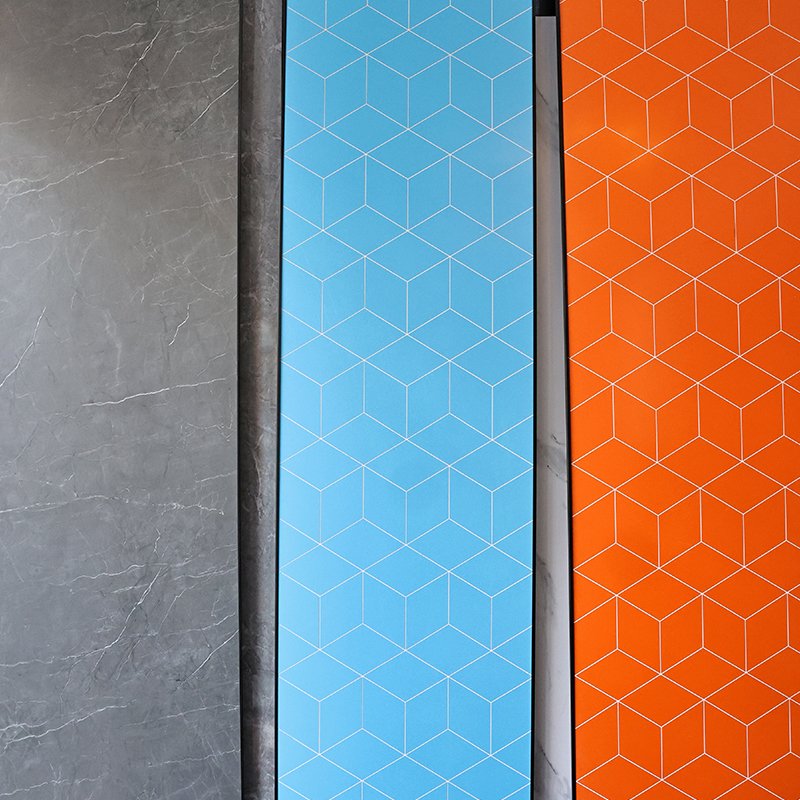 Waterproof Hotel Bathroom tile SPC Wall Panel Matt Integrated Marble Sheet Indoor Decoration