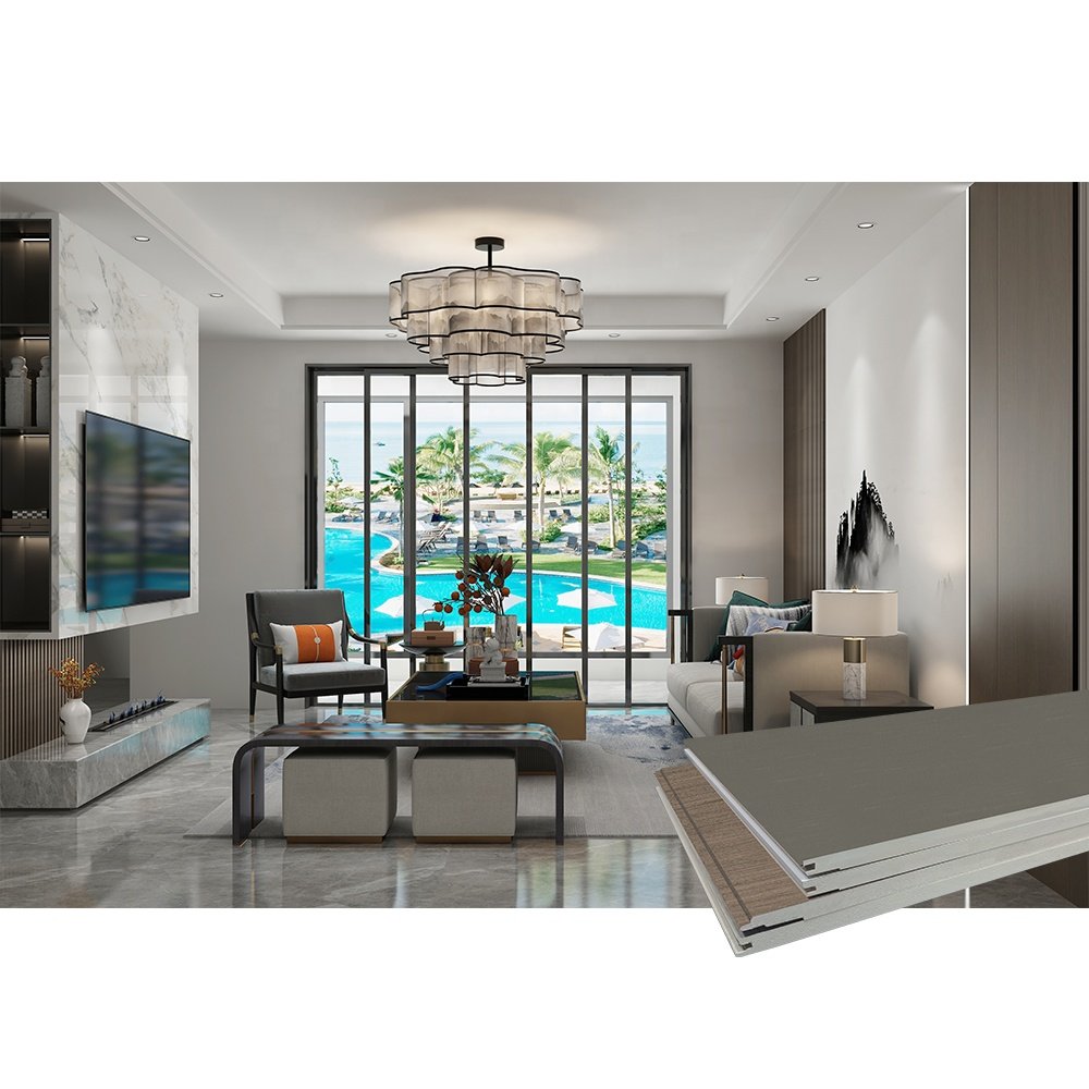Wall Decorative Colorful Plastic WPC Wall Panel For Home Living Room
