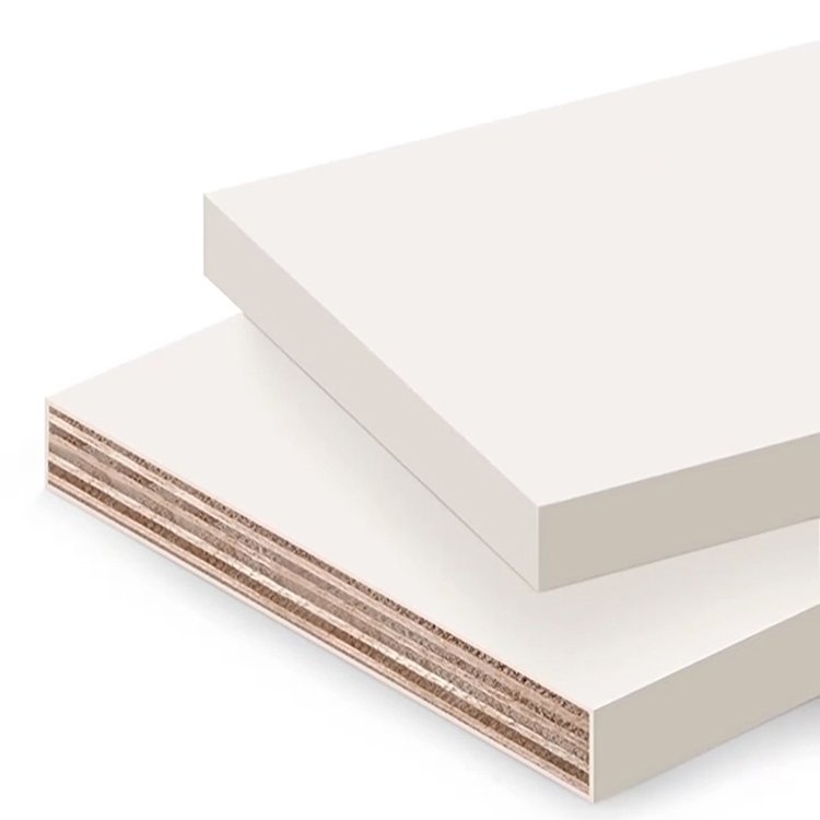 Good Quality 9\12\15\16\18\25mm Water Proof Plywood Laminated Melamine Boards Eucalyptus Sheet Plywood White Lamin Price