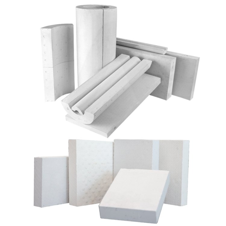 wall insulation Calcium Silicate Board Fiber Cement Board 12mm for Steel Structure Beam Column Fire Protection System