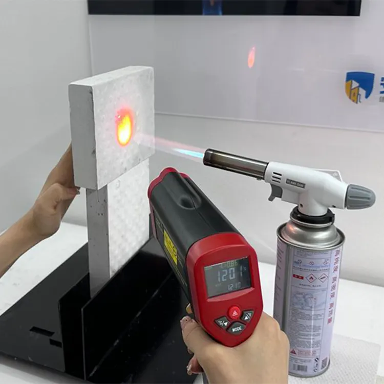 wall insulation Calcium Silicate Board Fiber Cement Board 12mm for Steel Structure Beam Column Fire Protection System